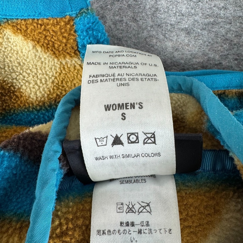 Patagonia Synchilla Lightweight Snap-T Pullover Guatemala Tango 25455 Womens S - Picture 9 of 15